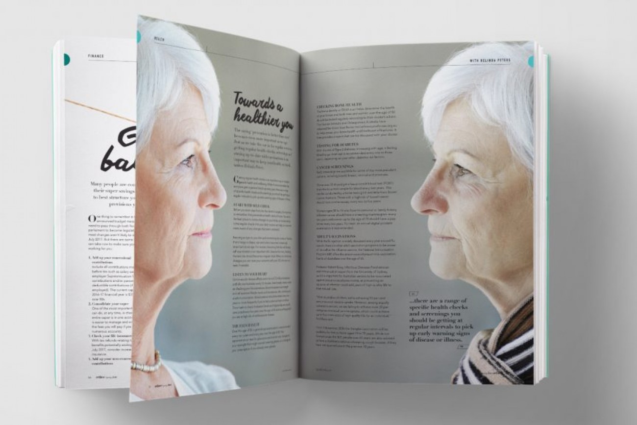 DOUBLE A CREATIVE - Graphic Design Portfolio - Magazine Design